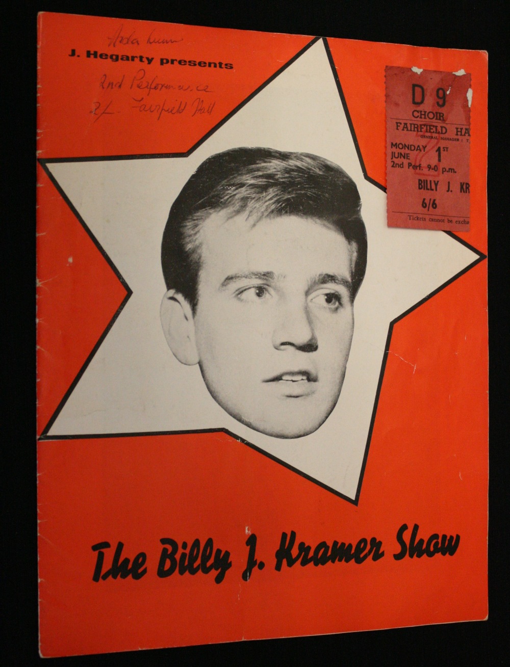 60s CONCERT PROGRAMMES - a collection of 11 concert programmes from the sixties. - Image 2 of 3