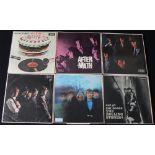 THE ROLLING STONES - Nice pack of 6 x early pressing releases from the 60s.