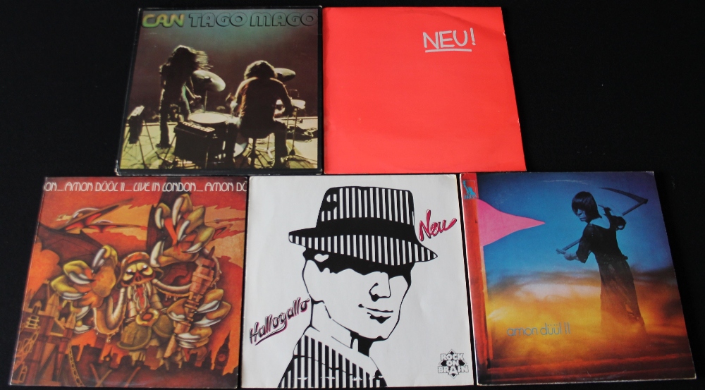 KRAUTROCK - Ace selection of 5 x essential LPs.