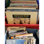 POP - Nice collection of around 50 x LPs and roughly the same again in 7" singles.