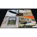 LED ZEPPELIN - Super pack of 6 x studio LPs with early pressing plum Atlantic issues! Titles are I