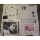 BOB DYLAN PRIVATE PRESSING LPs - An unusual and brilliant collection of 17 x LPs with many of these