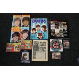 BEATLES - mixed selection of books and magazines to include a 1st edition copy of John Lennon's In