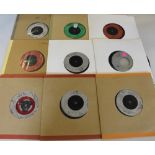 BFBS CYPRUS RECORD LIBRARY - POLYDOR 1/2 - A collection of around 100 x 7" singles,