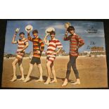 THE BEATLES - an original 1960s Reveille poster measuring 60x40 inches and mailing envelope.