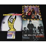 ROLLING STONES - 90s LPs - A collection of 4 x extremely hard to source deleted 90s LPs.