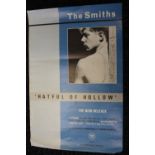 THE SMITHS - an original Rough Trade promotional poster for the 1984 Smiths single Hatful Of Hollow.