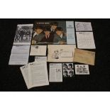 BEATLES FAN CLUB - good selection of 14 items of fan club material to include newsletters,