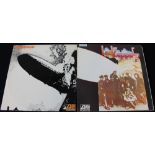 LED ZEPPELIN AUSTRALIAN PRESSINGS - 2 x unusual and rare original Australian pressings of the I and