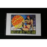 KOZIK URGE OVERKILL POSTER - signed and limited edition (223/500) poster from their performance at