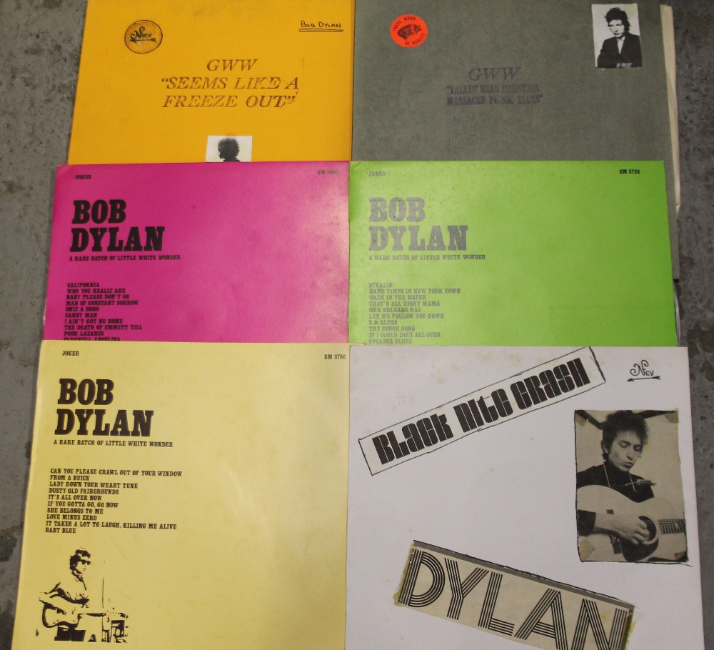 BOB DYLAN PRIVATE PRESSING LPs - An unusual and brilliant collection of 17 x LPs with many of these - Image 3 of 3