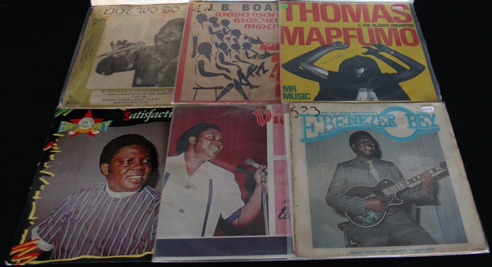 WEST AFRICAN - FUNK & HIGHLIFE - A wonderful pack of 8 x LPs featuring the brilliant Chief Ebenezer