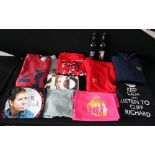 CLIFF RICHARD - a selection of items to include 2 bottles of Vida Nova (2003 & 2005) and 10 items