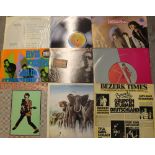 NEW WAVE/ROCK - Nice collection of 37 x LPs and 12".