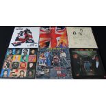 THE WHO - Fab selection of 9 x 'later' LPs.