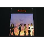 RAINBOW - a signed Rainbow Tour of Europe 1980 programme (Richie Blackmore, Cozy Powell,