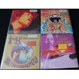 JIMI HENDRIX - EXPERIENCE HENDRIX PRESSINGS - 4 x factory sealed limited edition pressing LPs.