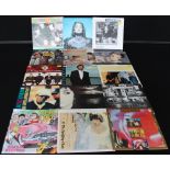 POP/ROCK - Large collection of around 250 x 7" singles. Expect to find sides from Run-D.M.