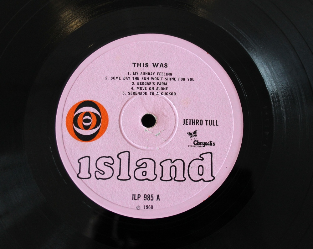 JETHRO TULL - THIS WAS - A nice 1st UK mono pressing on the black/orange 'bullseye' label (ILP 985). - Image 3 of 4