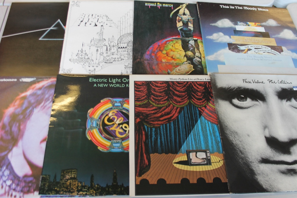 ROCK & POP LPs - Great collection of 71 x LPs with many popular albums.