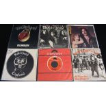 MOTÖRHEAD - Great pack of 9 x early 7" releases.