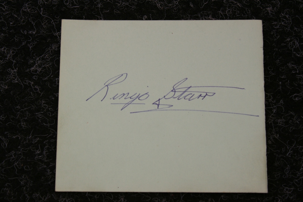 60's AUTOGRAPHS - to include a page signed by Gerry and The Pacemakers, - Image 2 of 2