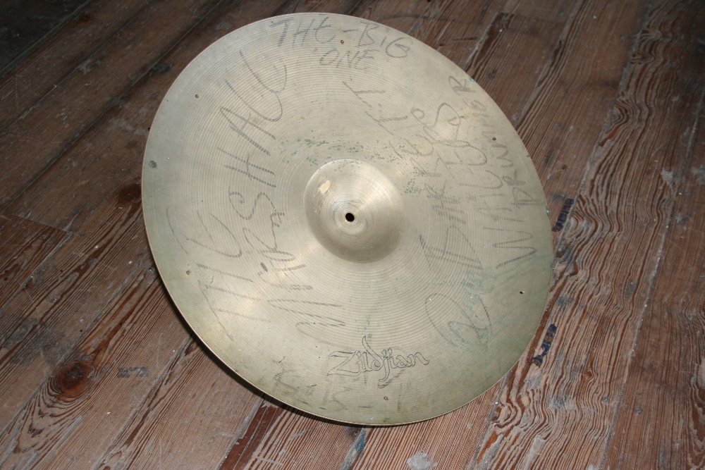 CARLTON BARRETT & BOB MARLEY DRUM CYMBAL - unique piece of Bob Marley & The Wailers music history - Image 14 of 15