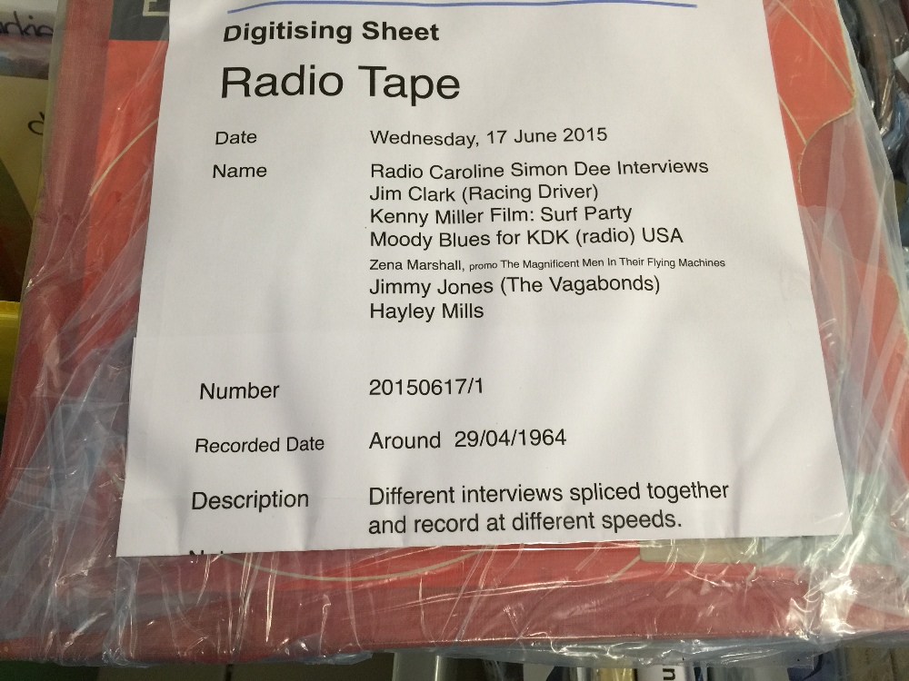 RADIO CAROLINE & RADIO LONDON REEL 2 REEL RECORDINGS - incredible archive of over 100 original reel - Image 4 of 6