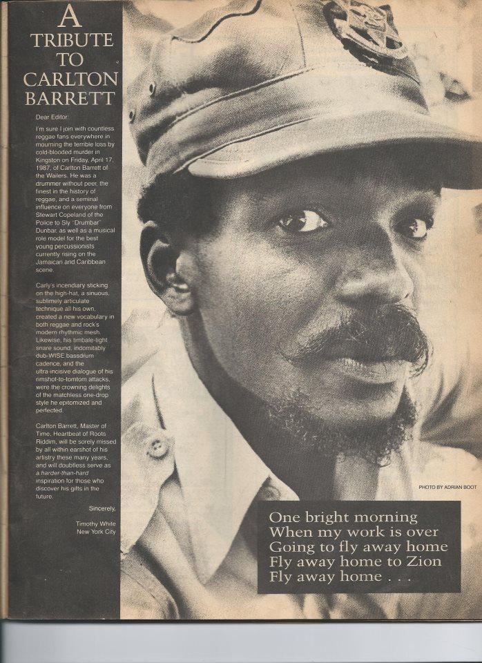 CARLTON BARRETT & BOB MARLEY DRUM CYMBAL - unique piece of Bob Marley & The Wailers music history - Image 5 of 15