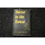 DOCTOR IN THE HOUSE - a signed copy of the book, 'Doctor in the House' by Richard Gordon,