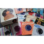 60s 7"/RECORD VACUUM - Interesting bundle of 20 x original 7" singles with a vintage cordless