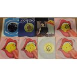 ROLLING STONES - Stunning condition pack of 15 x 7" singles with a flexi,