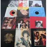 ROCK/NEW WAVE SINGLES - Good selection of 40 x 7" singles. Artists include Marc Bolan/T.