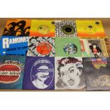 PUNK - A very 'un-punk' condition-wise collection of 18 x 7" singles here,