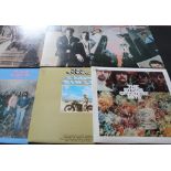 THE BYRDS AND RELATED - Another fine pack of 10 x LPs and 4 x early 7".