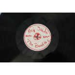 HEY JUDE - SWEDISH TEST PRESSING - An extremely unusual and intriguing white label test pressing of