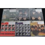 BEATLES EPs - Super selection of 12 x 7" EPs.