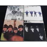 BEATLES - EARLY MONO LPs - Nice and clean copies of 4 x studio LPs.