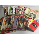 VINTAGE MAGAZINES - interesting mix of vintage magazines from the 50's, 60's and 70's.