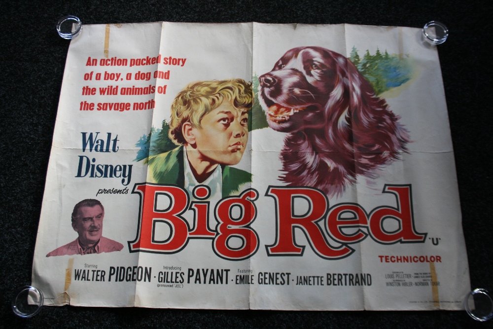 FILM POSTERS - a collection of 11 UK quads ranging from Disney to thrillers. - Image 9 of 17