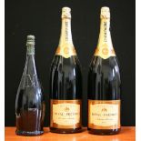 CHAMPAGNE & PROSECCO - 2 Jeroboam bottles of Champagne Duval Pretrot Fleury La Riviere (Epernay)