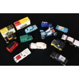 DINKY - 12 loose Dinky vehicles to include Gabriel Model T Ford with replica box,