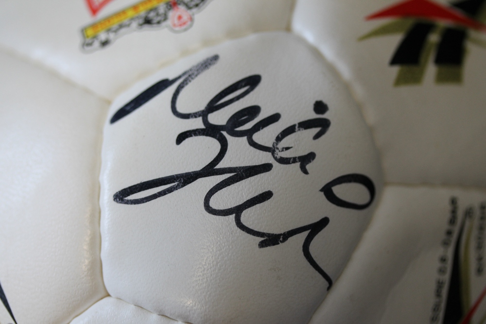 SIGNED FOOTBALLS - 2 signed footballs to include a Mitsubishi football signed by Northern Ireland - Image 4 of 9