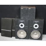 SPEAKERS - 2 pairs of speakers to include Altus 60 (no grill covers),