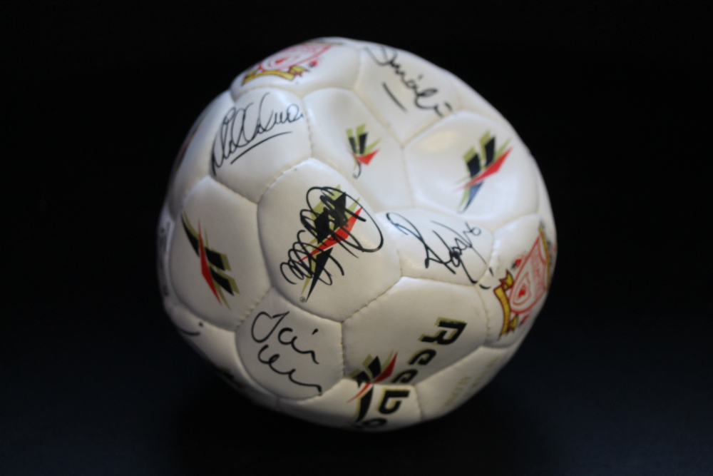 SIGNED FOOTBALLS - 2 signed footballs to include a Mitsubishi football signed by Northern Ireland - Image 2 of 9