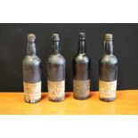 VINTAGE PORT - TAYLOR'S - 4 bottles of vintage Taylor's port, Qunita De Vargellas 1969 vintage.
