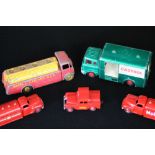 DINKY - 5 loose Dinky vehicles to include a Mersey Tunnel Police car, an Esso lorry,