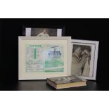 PRESTON NORTH END - a collection of memorabilia to include a framed Tom Finney letter,