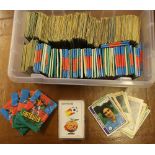 BUBBLEGUM CARDS - a collection of Bazooka 1979 bubblegum cards to include 56 in original sealed