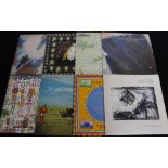 TALKING HEADS/BRIAN ENO AND RELATED - Super lot of 15 x LPs and 12".